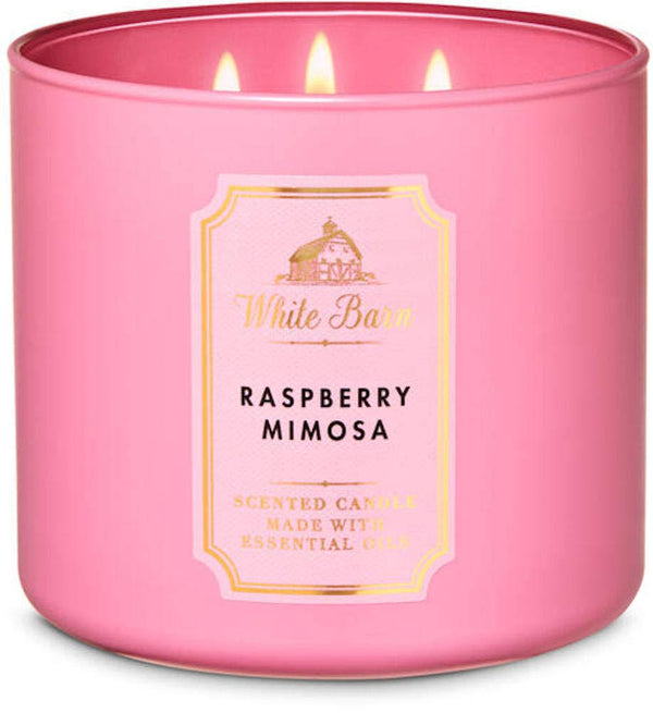 Bath & Body Works Accents | Bath and Body Works Raspberry Mimosa Candle | Color: Pink | Size: Os | Tnr9's Closet