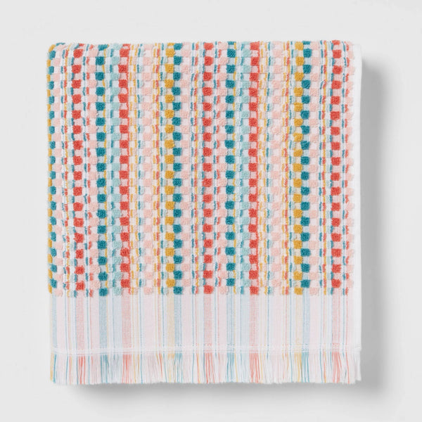 Opalhouse Multi Striped Sonoma Bath Towel in Aqua