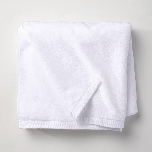 Organic Bath Towel White - Casaluna