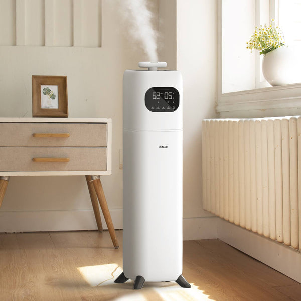Humidifiers for Bedroom Large Room, 2.3Gal/9L Quiet Humidifiers for Bedroom, 360Nozzle, Aroma Box, Cool Mist Humidifier for Baby Nursery Yoga Plants