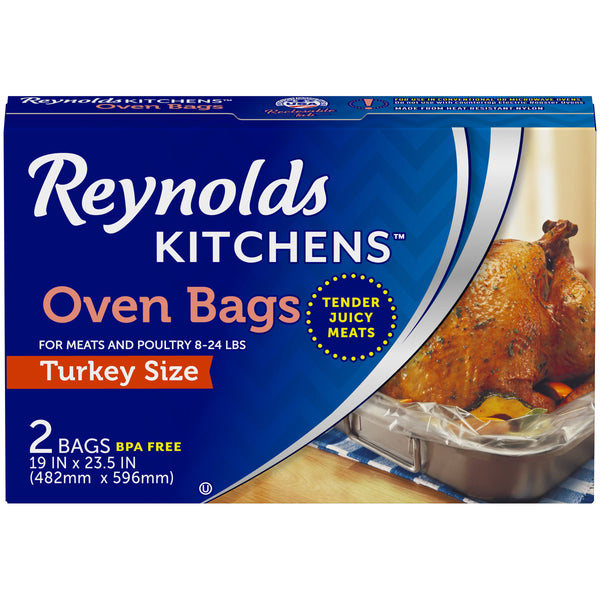 Reynolds Kitchen Oven Bags, Turkey Size - 2 count
