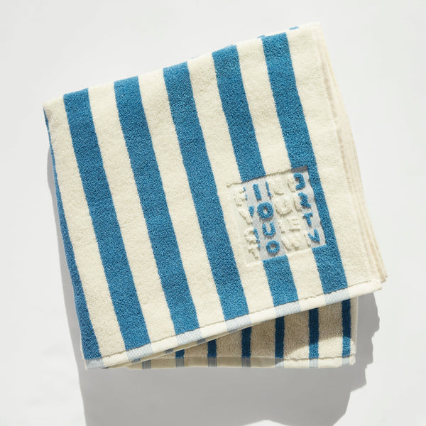 Ojai Towel Atlantic | Blue Bath Towel | Quiet Town